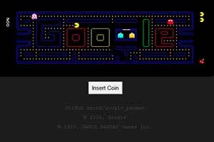 Google doodle PacMan