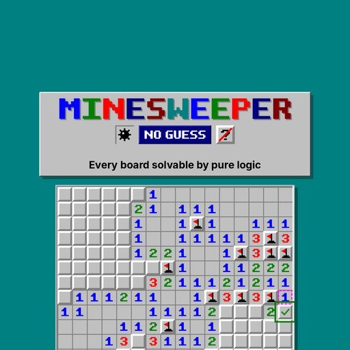 Minesweeper: No Guess